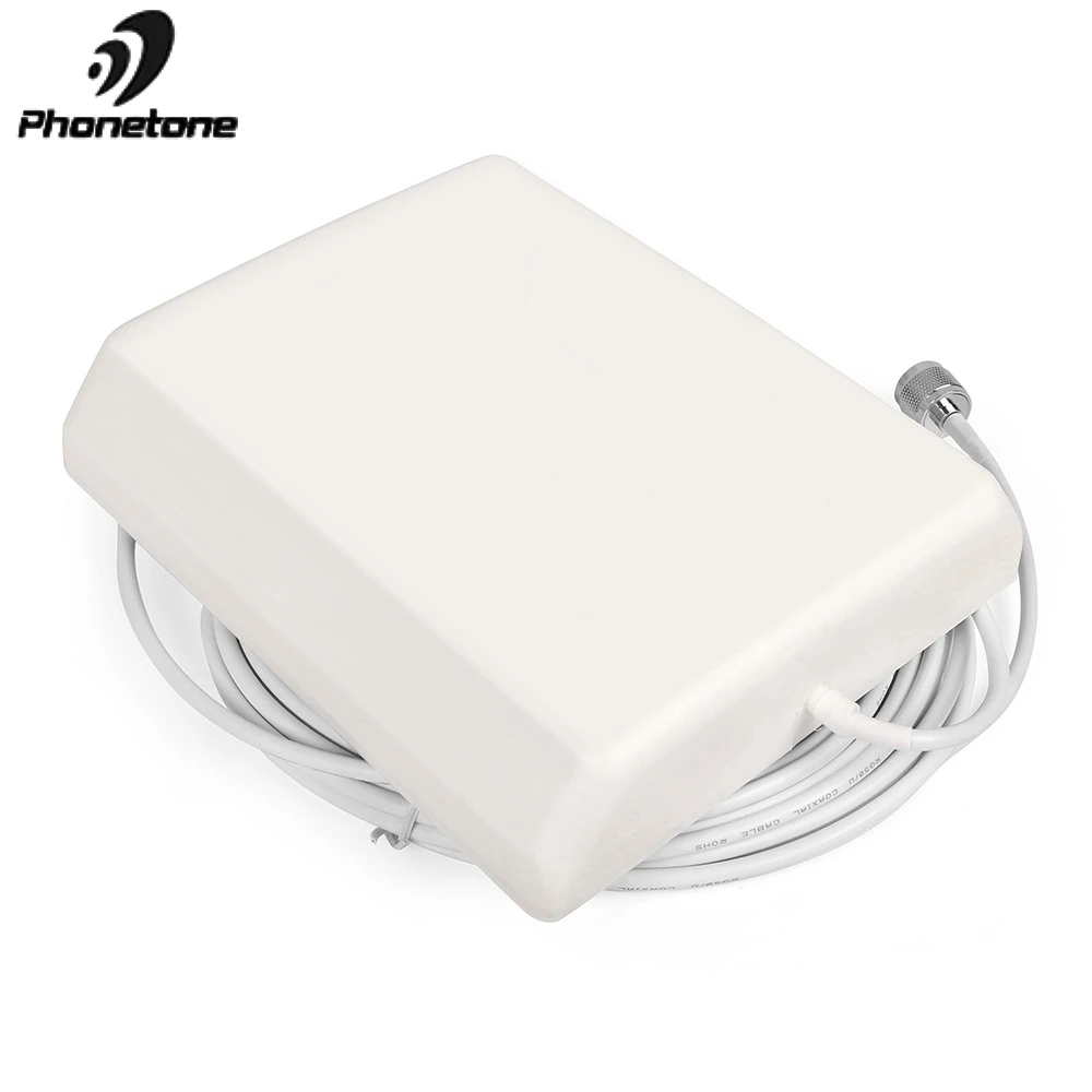 800-2500MHz 9dBi GSM 3G Lte inside high gain Antenna Indoor Directional Panel Antenna with 5m cable for Repeater Signal Booster