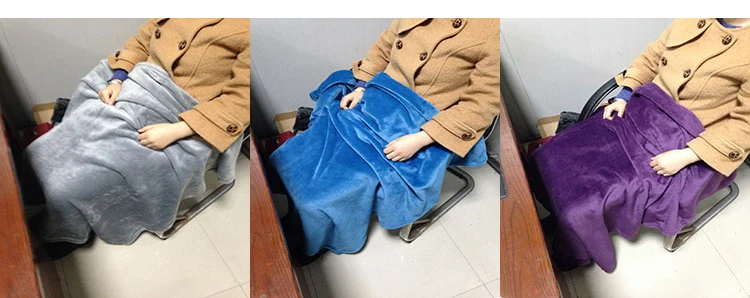 Полиэстер супер мягкое плюшевое одеяло для дивана портативное Коралловое флисовое маленькое одеяло на диване теплое