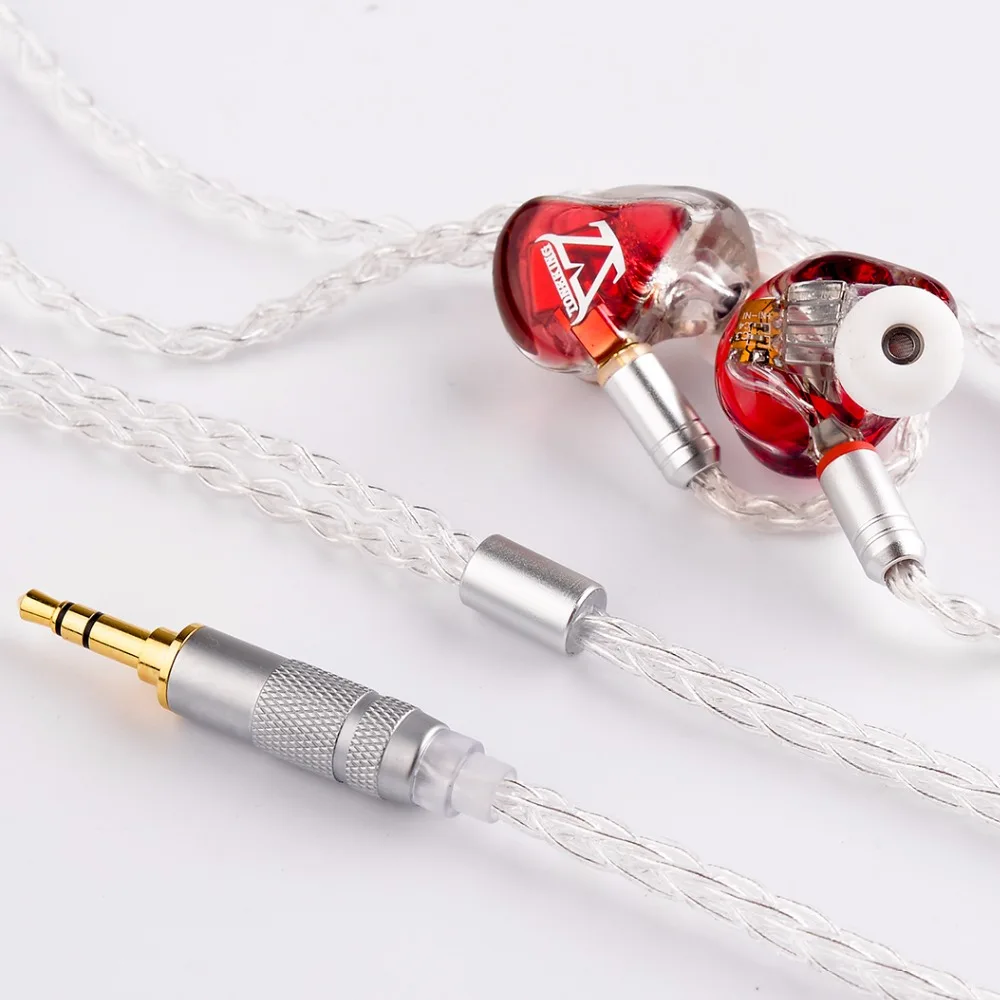 TONEKING наушники вкладыши 5 сбалансированных якорей 5BA HIFI монитор с MMCX 8 ядерным