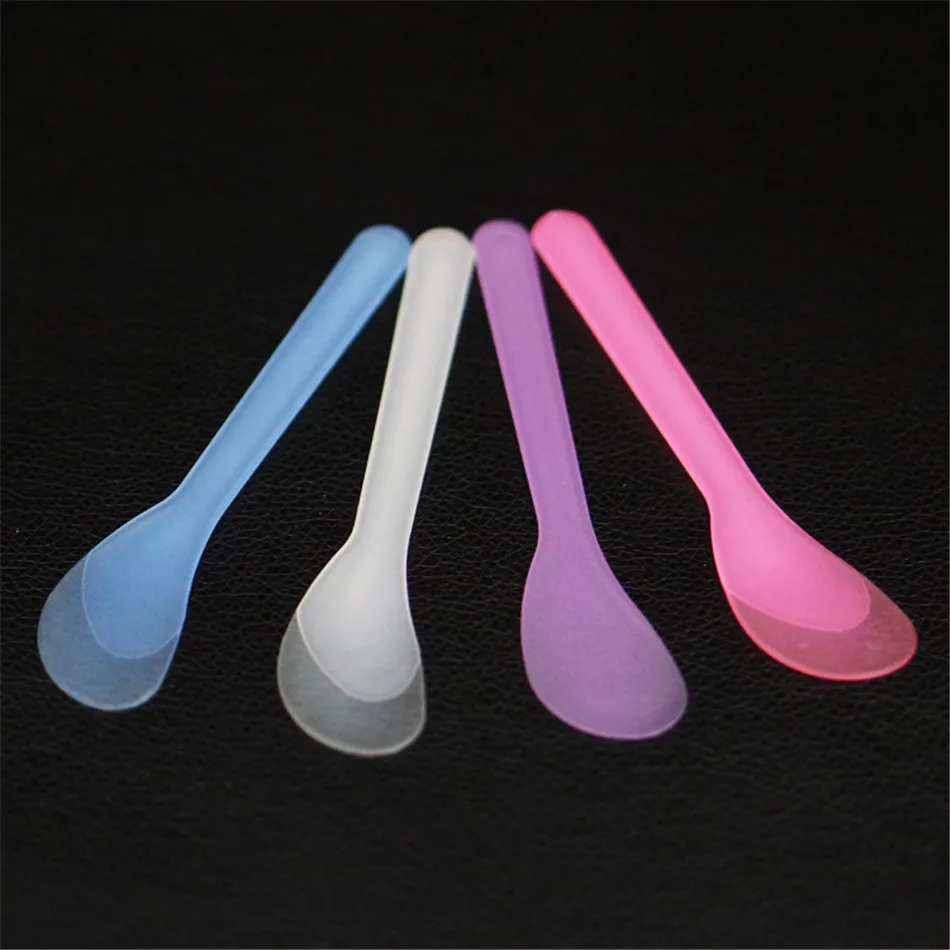 72 шт одноразовые пластиковые цветные шпатель для татуировки язык вазелин