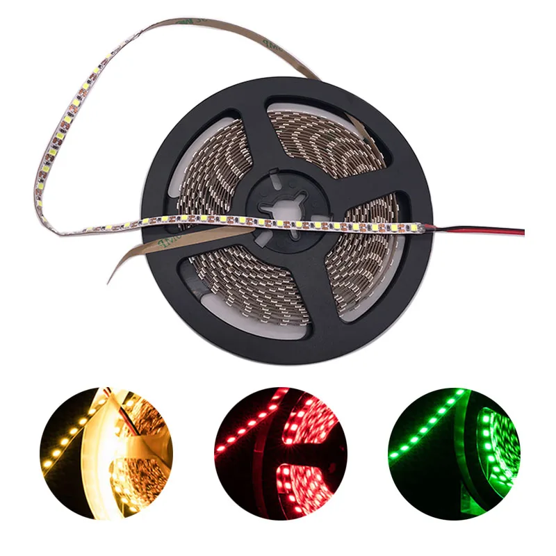 5 в мм светодиодные полосы света 600 светодиодов не водонепроницаемый DC 12 В фон ПК
