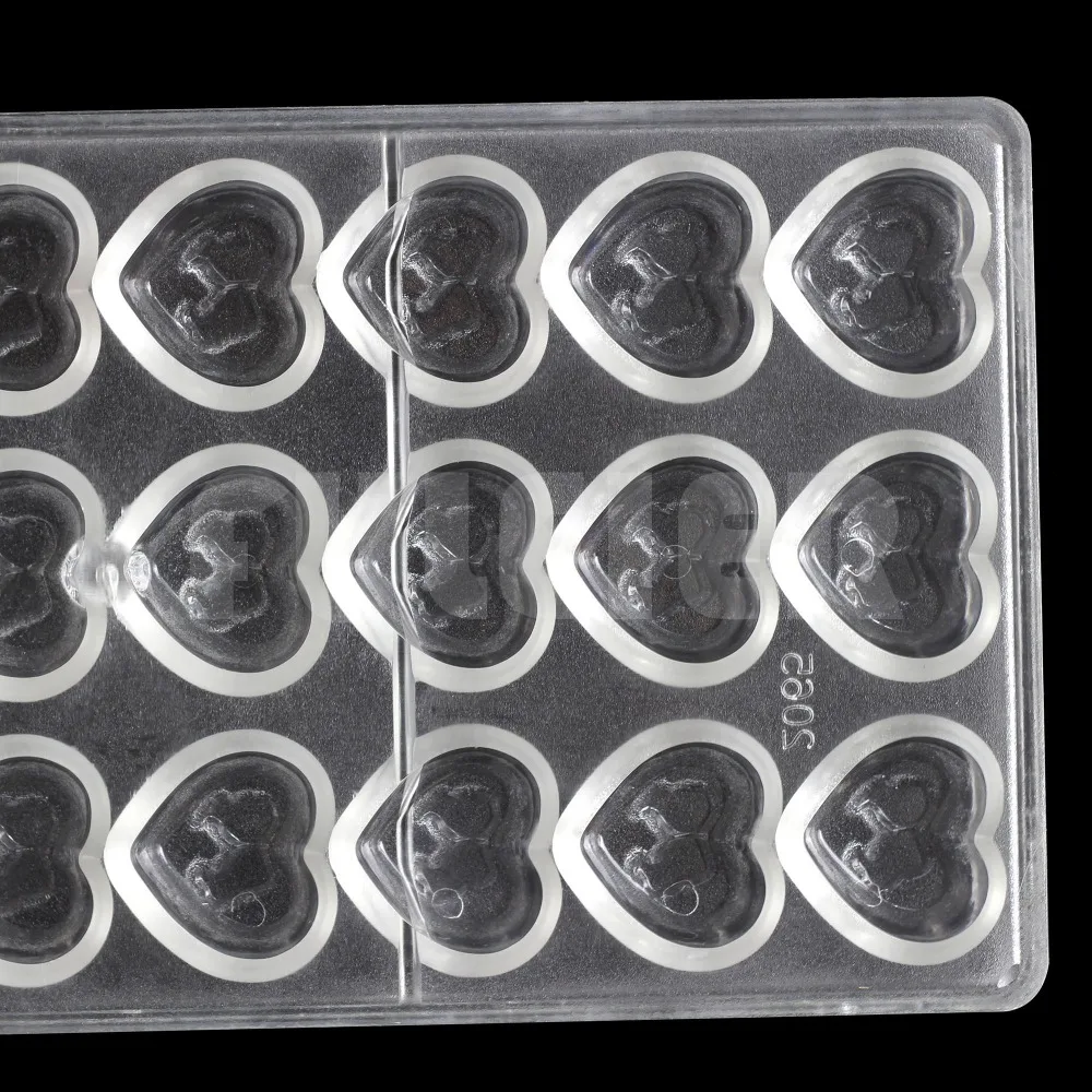 Инструменты для выпечки шоколадная форма в форме сердца на День святого