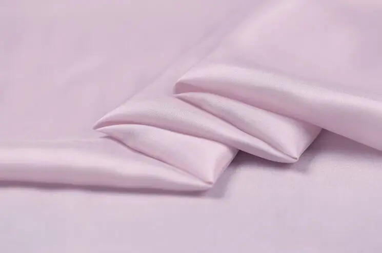 

Howmay pure silk fabric habotai 8m/m 114cm 45" lavender color 87# habutai fabric for decor clothes lining fabric
