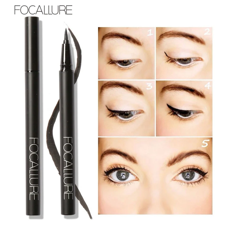 5 шт./лот профессиональные жидкости Подводка для глаз Pen Eye Liner Карандаш 24 часа