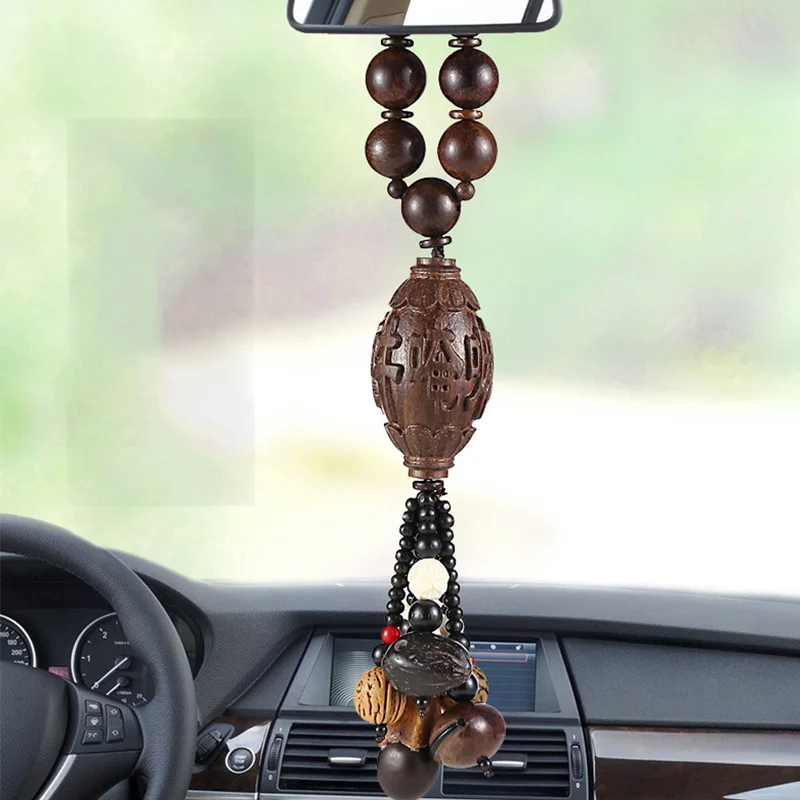 Автомобильный кулон Будда бисер благословение мир украшение интерьера