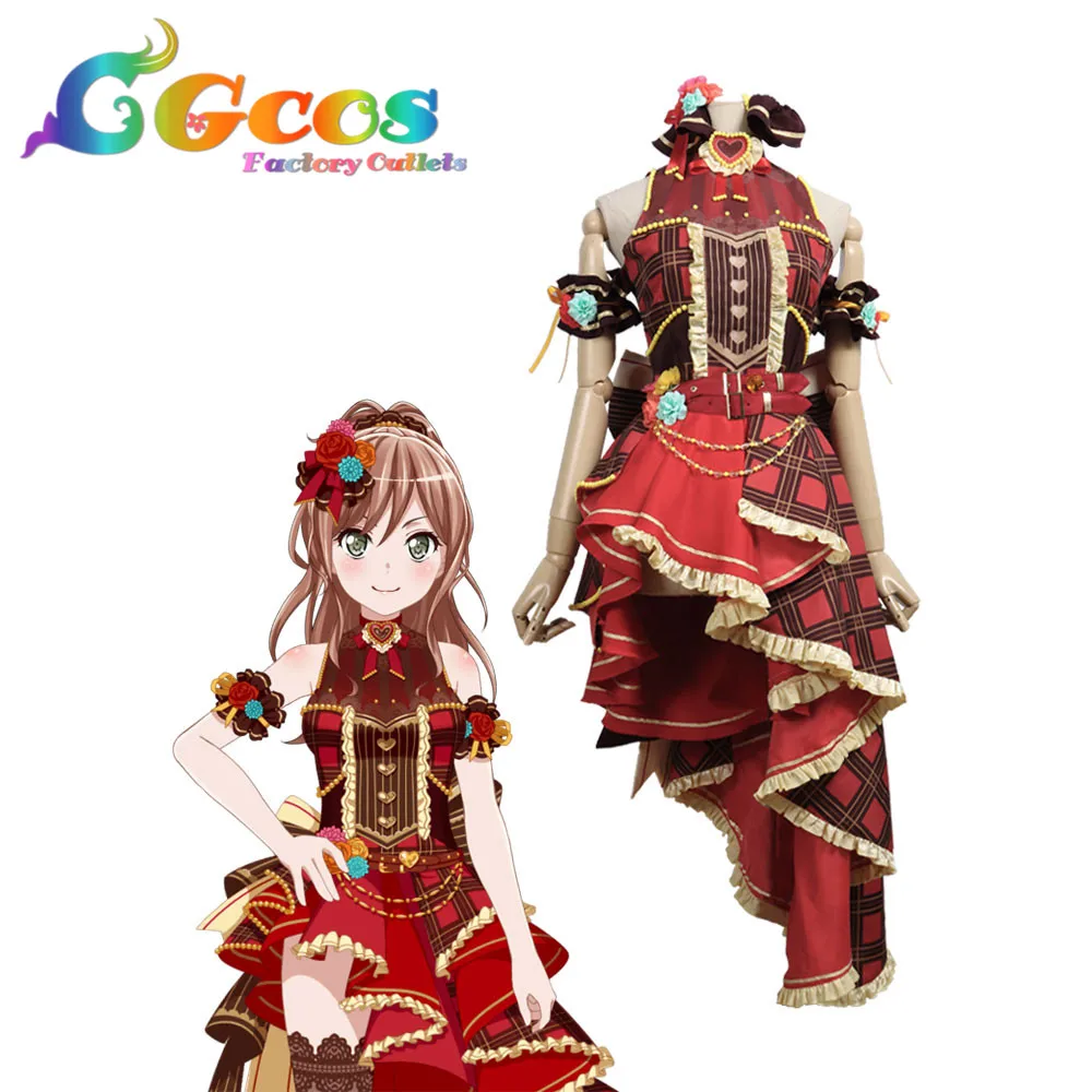 CGCOS Косплэй костюм Bang Dream! Dustabata Happy Valentine Imai платье Лизы костюмы на заказ одежда Униформа
