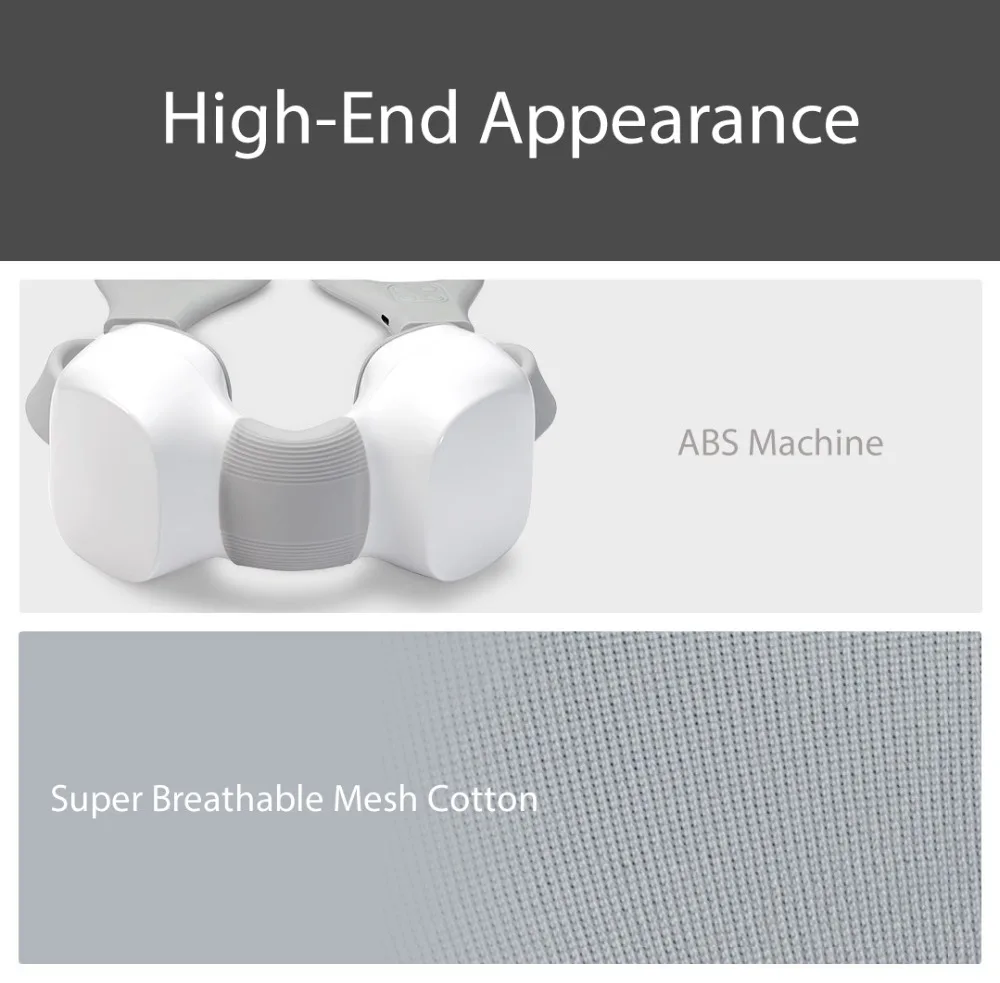 Xiaomi MINI Neck Assager Shiatsu Массаж двухстороннее разминание тип-c зарядка трехскоростной режим переключение одной кнопкой умный дом инструменты