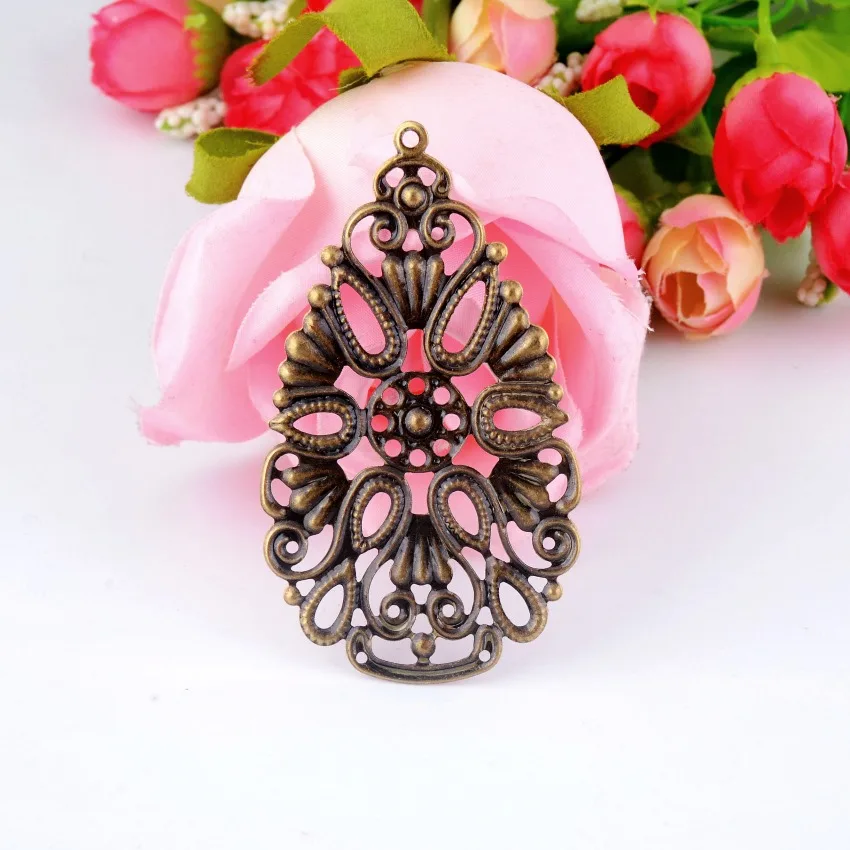 Бесплатная доставка Розничная торговля 4 шт с бронзовой филигранью под старину