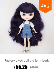 Фабрика blyth кукла 1/6 bjd кукла с одеждой обувь или новое лицо голая кукла 1/6 30 см
