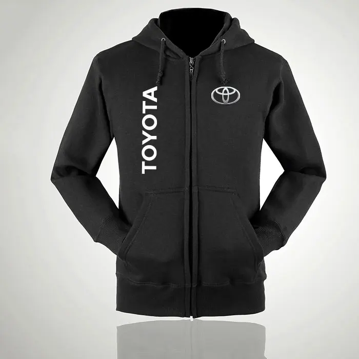 Осень-зима 2018 толстовки для мужчин и женщин толстовка Toyota верхняя одежда на