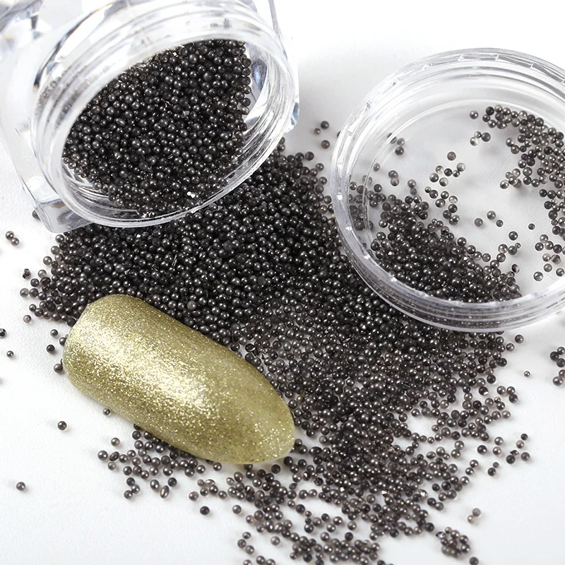 1Box 3D Glitter Nail Art Decorations Crystal Sand Gravel Design Manicure Gel Rhinestones Studs Strass Accessory PJ644 PJ646|strass accessories|nail