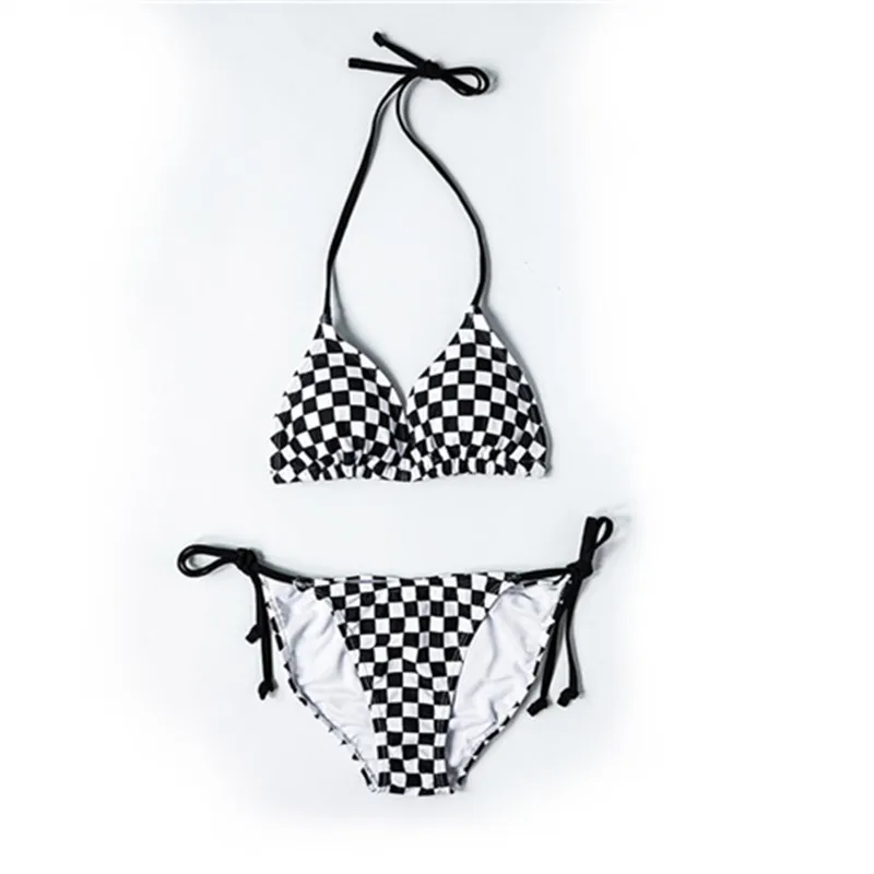 Женский комплект с бюстгальтером сексуальный из 2 предметов 3D принтом и