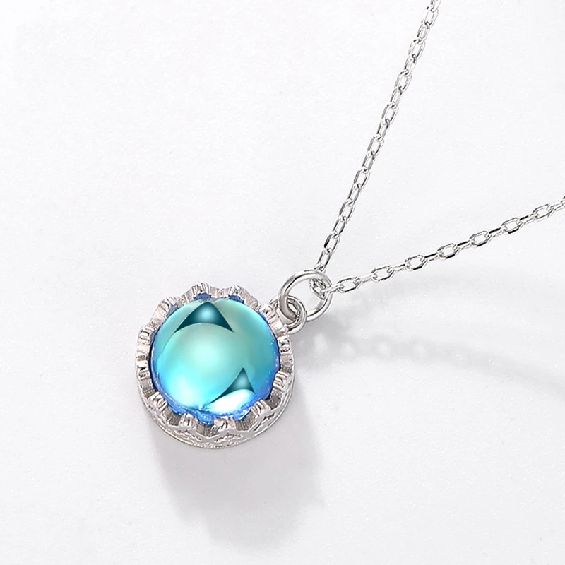 Женское колье-чокер Qevila ожерелье из стерлингового серебра 925 пробы с кристаллами