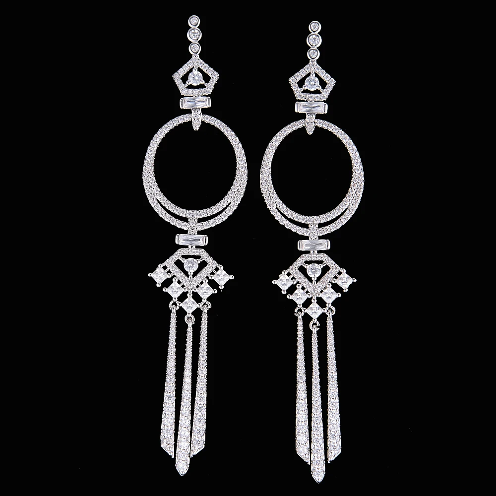 Женские крупные серьги-подвески sisathy модные свадебные серьги в нигерийском стиле