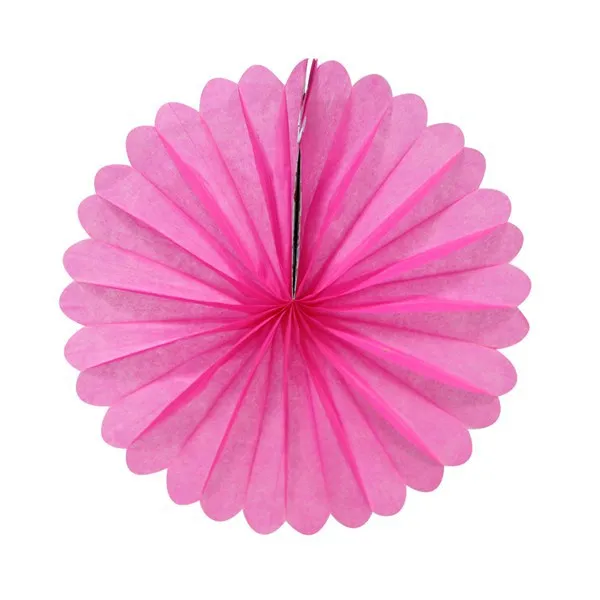 30 см 6 шт розовые и фуксия бумажные веерные Декоративные цветы для дней рождения