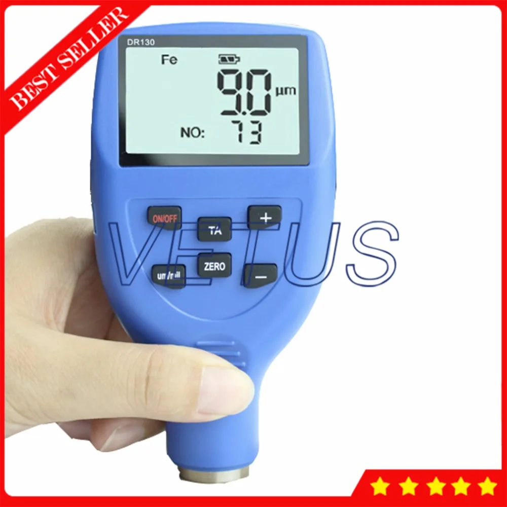 DR130 двойного назначения автомобиля краска покрытие толщиномер с магнитным