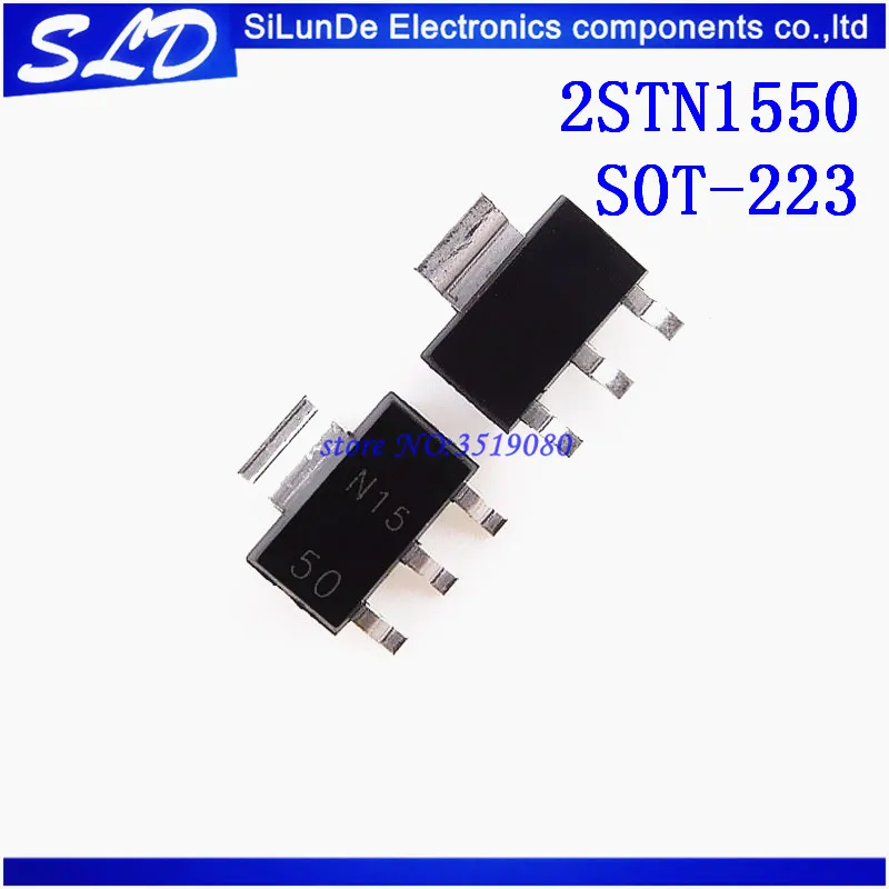 

Free Shipping 50pcs/lot 2STN1550 N1550 N15 50 SOT-223 new and original In Stock