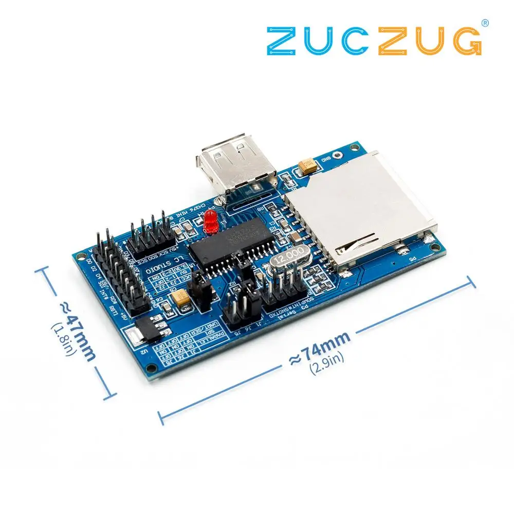 1 шт. IC CH376 CH376S оригинальная аутентификация CH376 USB макетная плата оценочная плата