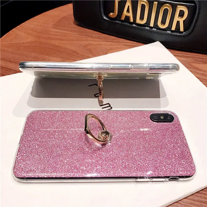 Силиконовые Bling чехол для samsung Galaxy M10 M20 мягкий кольцо из ТПУ примечание 9 Коке |