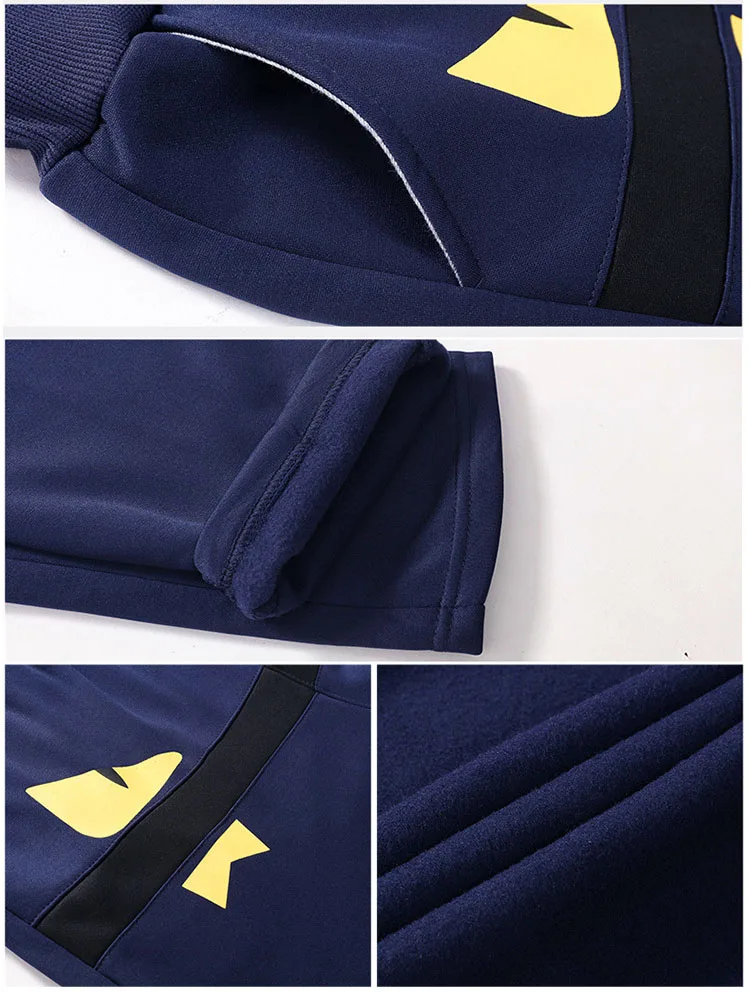 Фирменная Новинка 4XL 5XL мужской спортивный костюм осенний модный принт с капюшоном Толстая маленькая спортивная одежда в стиле кэжуал набор Мужские костюмы для отдыха AFXGS08