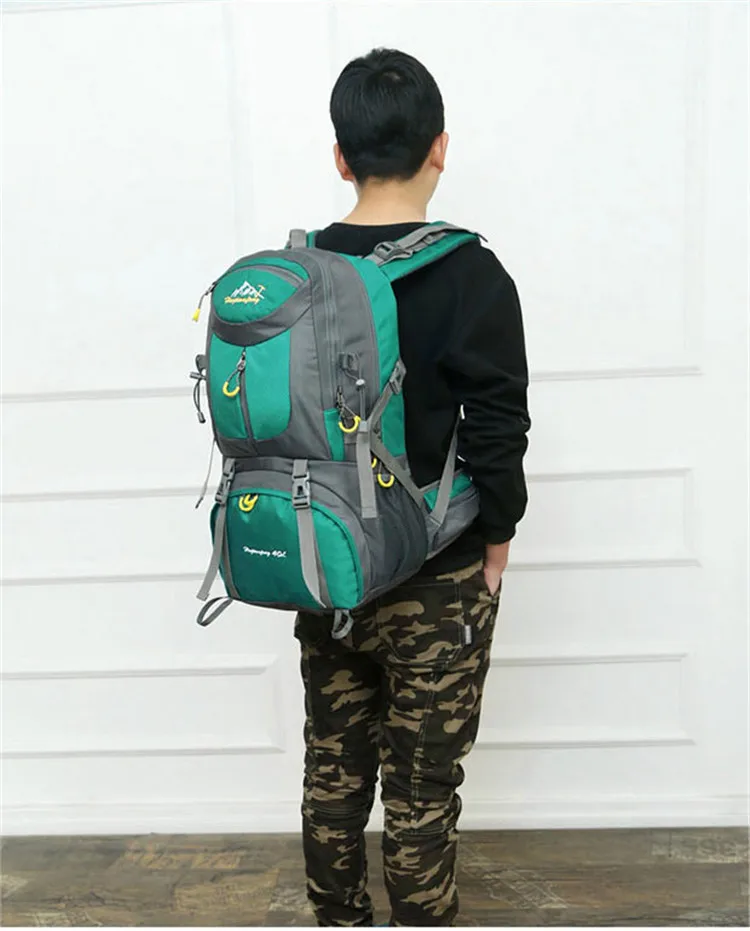 50L Cubre Mochila непромокаемый рюкзак для походов, Походов, Кемпинга, сумка через плечо для улицы, водонепроницаемый рюкзак для улицы, унисекс