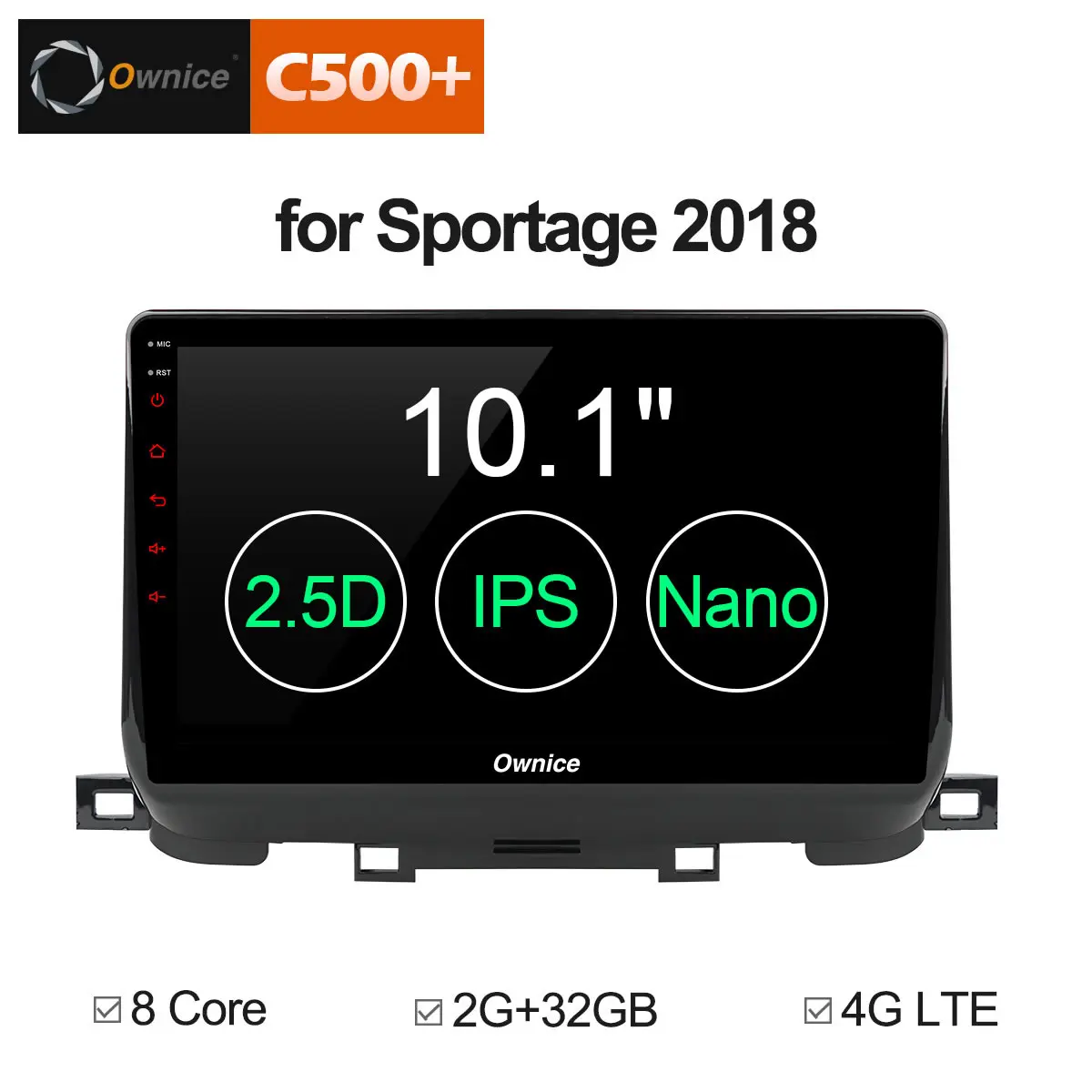Ownice C500 + G10 Android 8 1 Bluetooth WI-FI Автомобиль Радио DVD gps мультимедийная Главная панель для