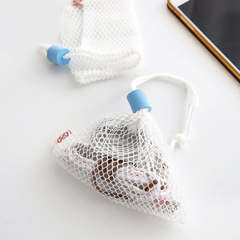 2 шт. дорожная сумка маленькая косметичка Drawstring хранения сетки отделка