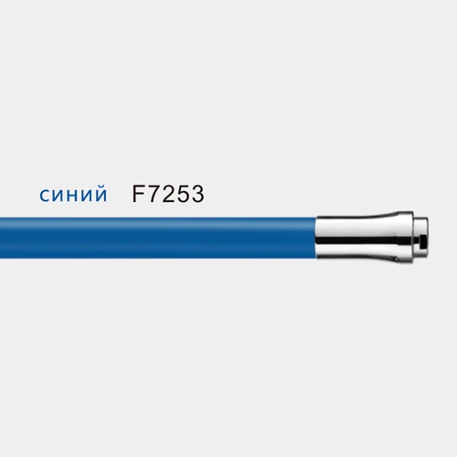 Frap Новое поступление многоцветная силиконовая трубка гибкий шланг все направления для кухонного крана 6 цветов F7250 - Цвет: Синий