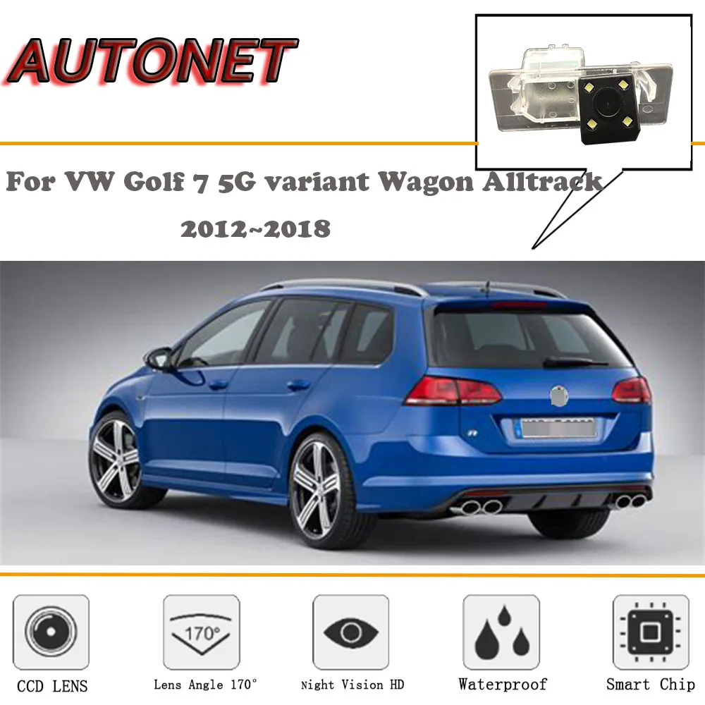 Автомобильная камера заднего вида для VW Golf 7 вариант Wagon Alltrack 2012 ~ 2018/CCD/ночного