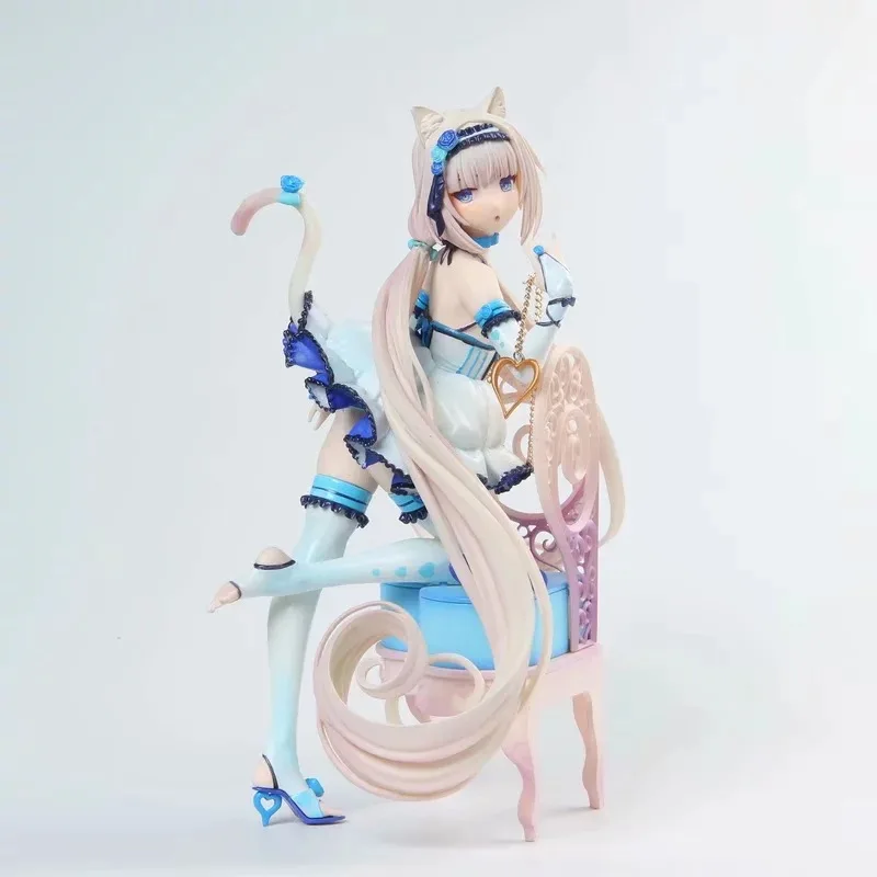 

Japan Galgame NEKOPARA Vanilla Banira Cat Ear Cute Sexy Girl Statue Figure Model Toys