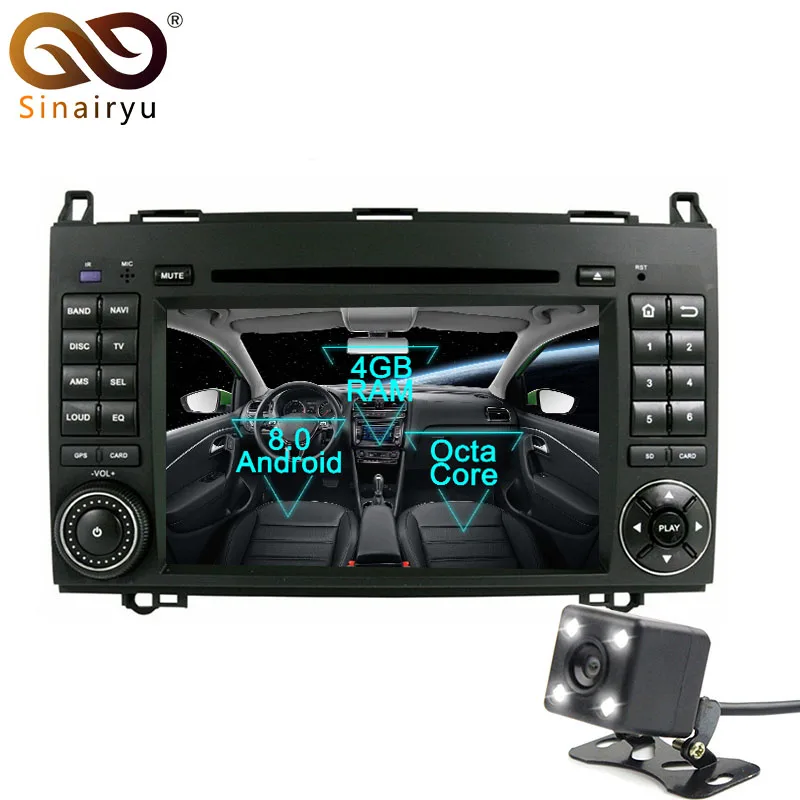 4 ГБ Оперативная память Восьмиядерный Android 8 0 dvd-плеер автомобиля для Mercedes