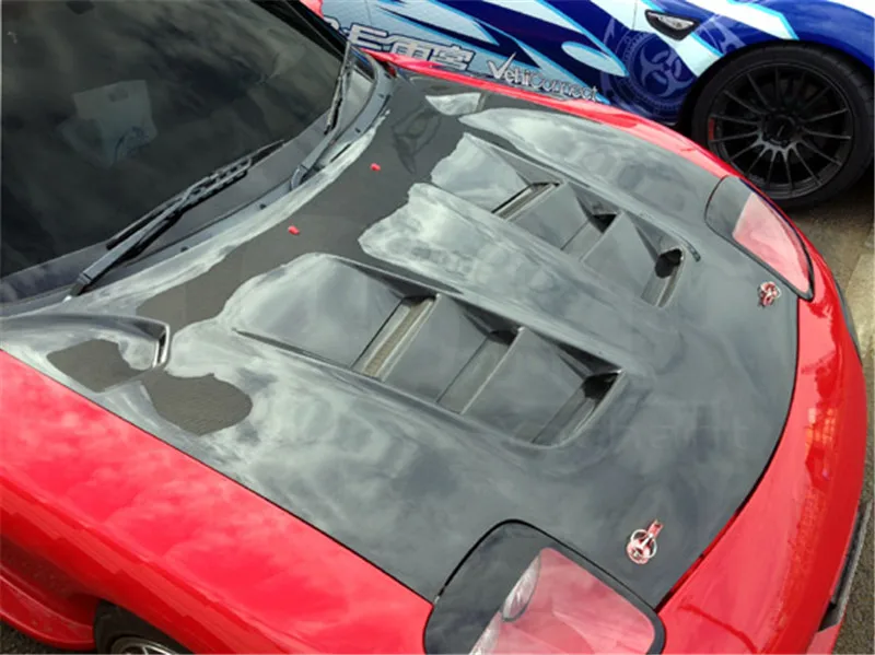 Капот из углеродного волокна подходит для Mazda RX7 FD3S RE Style передний капот 1992-1997 |