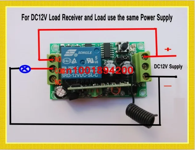 Модуль передатчика кодирования PCB + 12 В DC приемник RF 3 в 7 4 5 6 9 передатчик