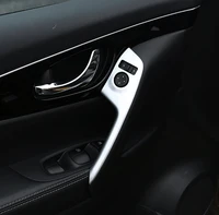 2pcs for Nissan Qashqai 2016-2017 front handshake mirror adjustment Decoration frame