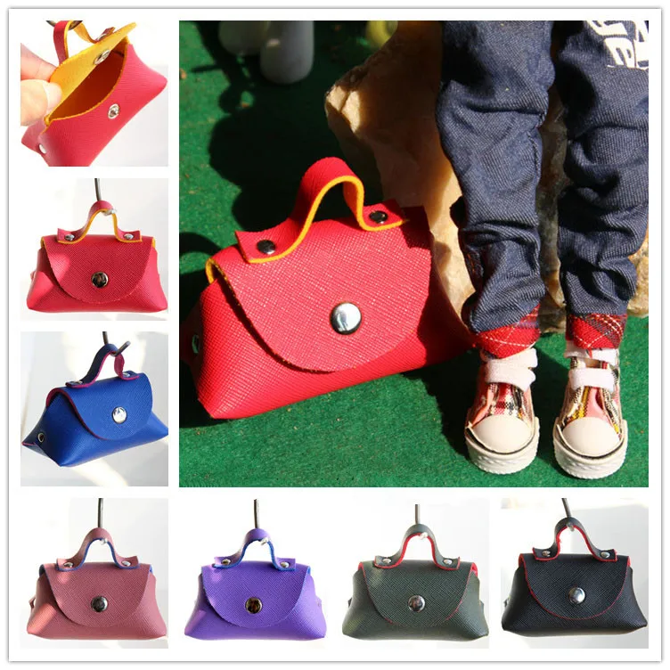 Бесплатная доставка модная миниатюрная сумка для кукол Blyth Azone Momoko licca bjd