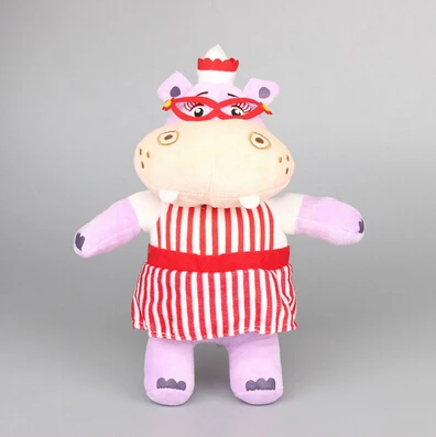 Hippo the Hallie 4 разных стиля Doc Mcstuffins Клиника плюшевая игрушка мягкая кукла для детей Brinquedo подарки на день рождения для девочек 26-32 см - Высота: Hippo the Hallie