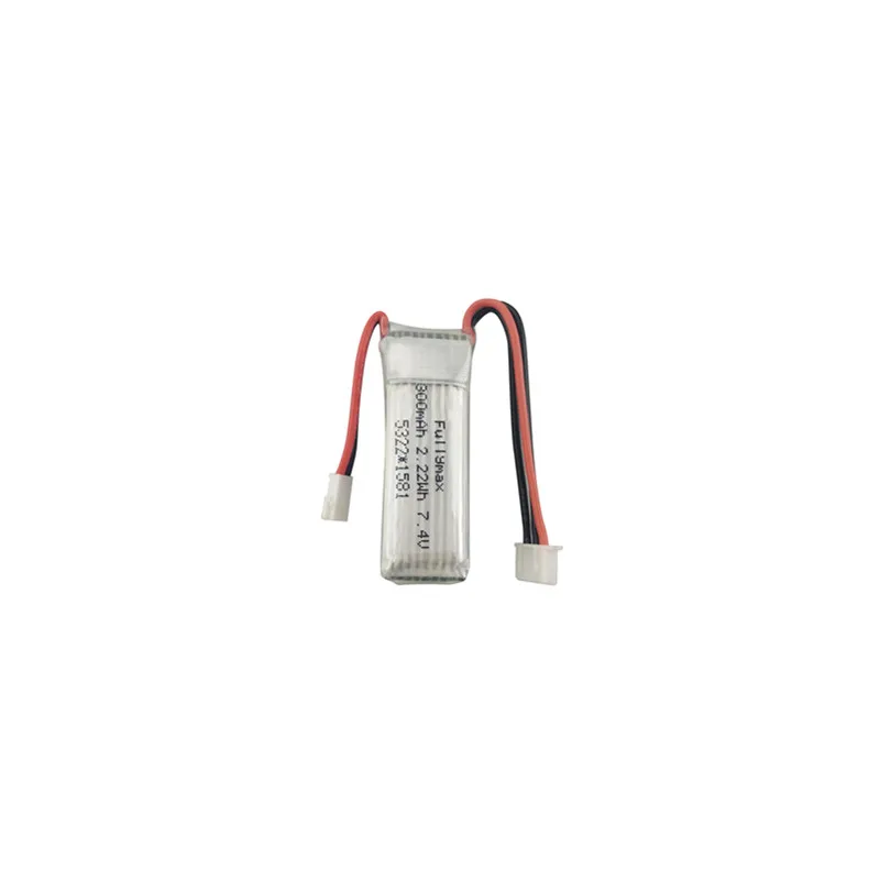 2PCS 7.4V 300mah lithium battery for WLToys F959 XK DHC-2 A600 A700 A800 A430 remote glider spare parts | Игрушки и хобби