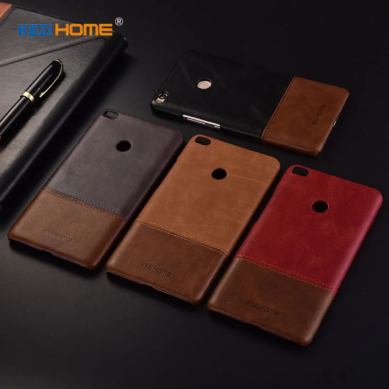 Kezihome полный Чехол Защита противоударный чехол для Xiaomi Mi MAX 2 Coque MAX2 кожаный |