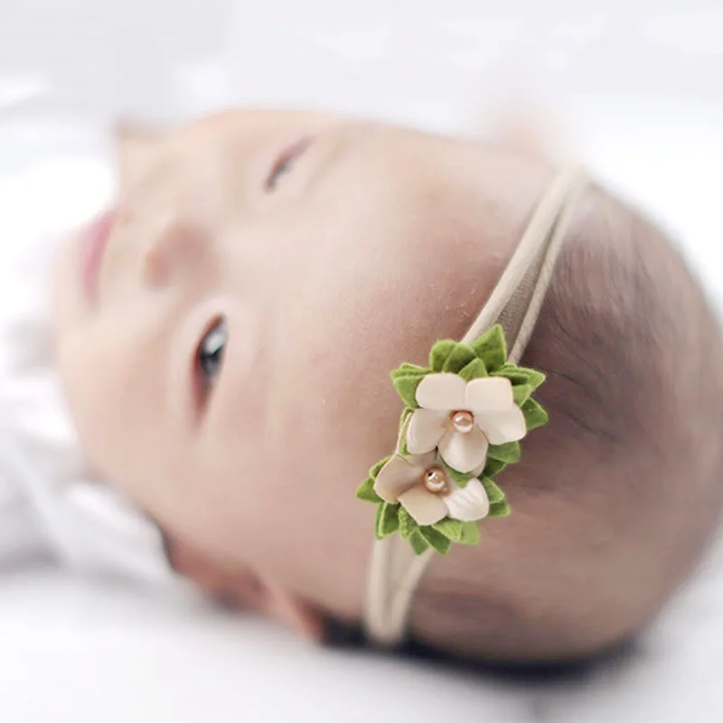 3 шт./компл. повязка на голову с искусственным жемчугом эластичная для девочек