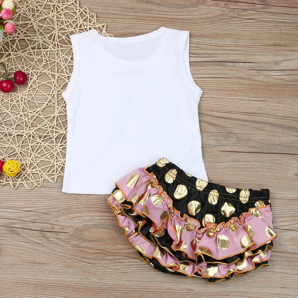 SAGACE/комплект для малышей Комплект одежды новорожденных Топы с золотыми