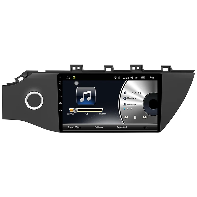 Автомобильный 9-дюймовый dvd-плеер для Kia RIO K2 2016 2017 с gps-навигацией мультимедийным
