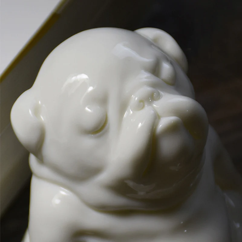 Счастливая кошка чай домашний питомец керамические милые статуи крупного