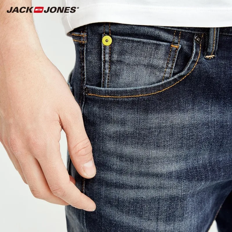 JackJones мужские высокие стрейчевый облегающий джинсы J | 218132542 Мужская одежда