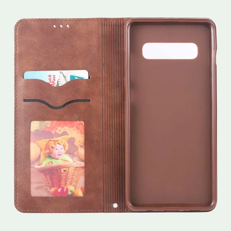 Роскошный кожаный флип чехол для Samsung Galaxy s7 edge s8 s9 S10 5g S20 Ultra plus S10e 10 Etui кошелек
