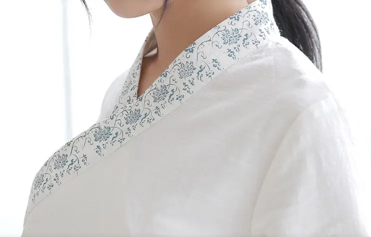 Костюм для йоги женский из хлопка и льна одежда медитации ханьфу Одежда Кунг фу