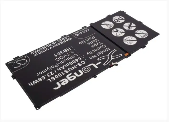 Аккумулятор Cameron Sino 6400mAh Для HUAWEI MediaaPad 10FHD S10 S101L S101U S102U HB3S1 UMPC аккумулятор для