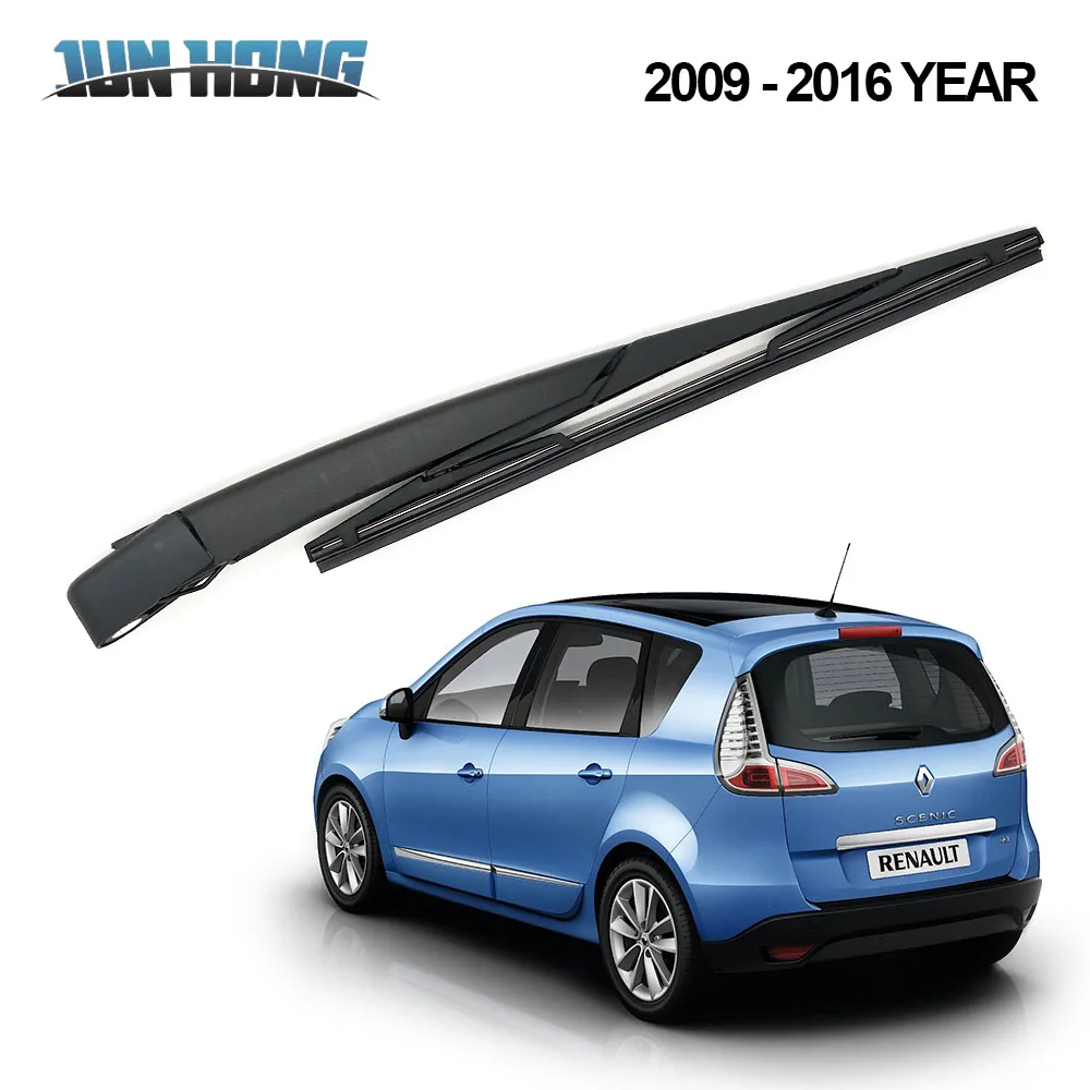 Щетка и рычаг заднего стеклоочистителя JunHong для RENAULT Scenic 3 2009 2011 года резиновые