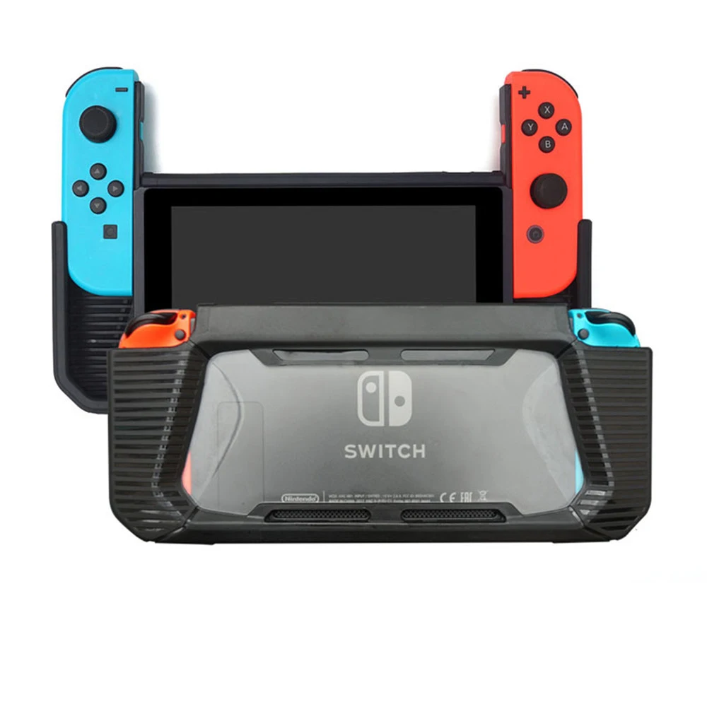 Твердый чехол из ТПУ чехол для Nintendo Switch Console защитный чехол для NS Switch контроллер с захватом для большого пальца колпачки аксессуары для игр
