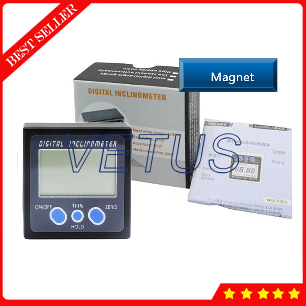 Электронный транспортир 360 градусов цифровой фотоэхолот измеритель коса