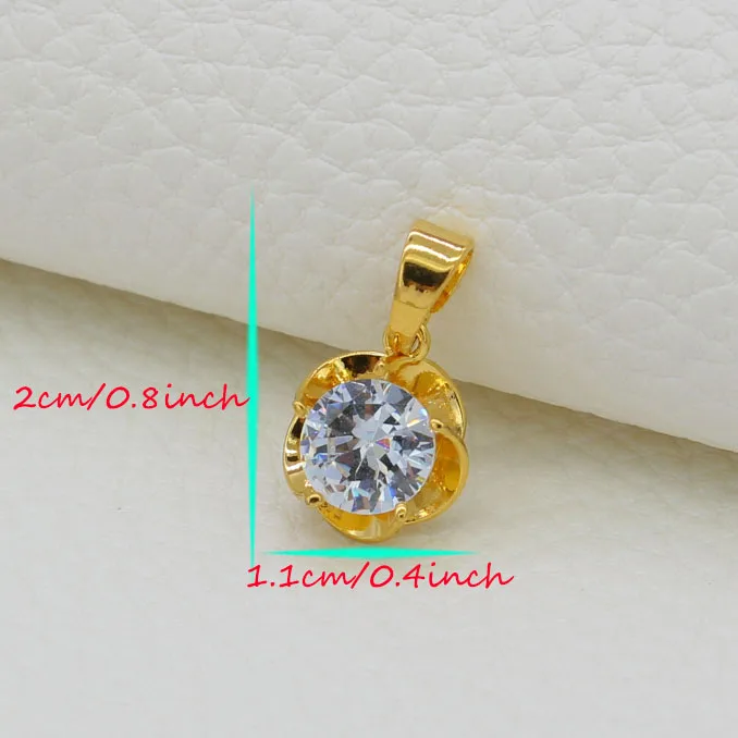 Ожерелье Adixyn с маленьким цветком для женщин романтическое Ювелирное Украшение